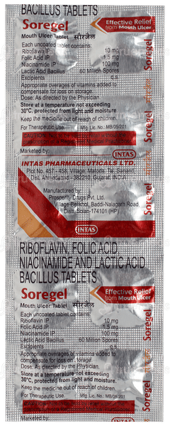 Soregel Tablet 10