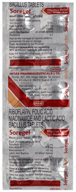 Soregel Tablet 10