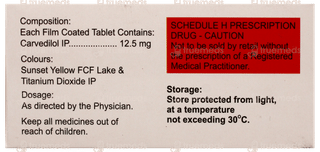 Carviedge 12.5 Tablet 10