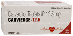Carviedge 12.5 Tablet 10