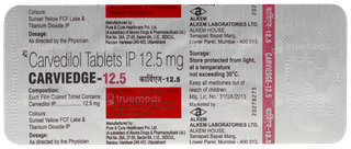 Carviedge 12.5 Tablet 10