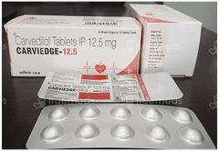 Carviedge 12.5 Tablet 10