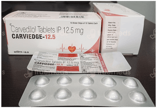 Carviedge 12.5 Tablet 10