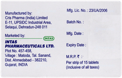 Intarax 25 Tablet 15
