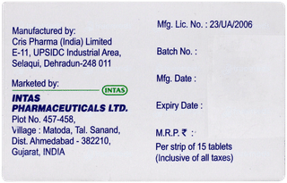 Intarax 25 Tablet 15