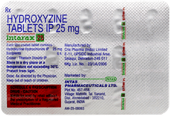 Intarax 25 Tablet 15