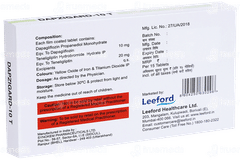 Dapzigard 10 T Tablet 15