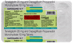Dapzigard 10 T Tablet 15