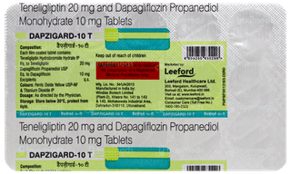 Dapzigard 10 T Tablet 15