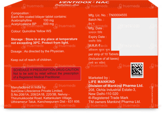 Ventidox Nac Tablet 10