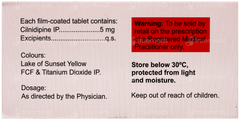 Cilnineo 5 Tablet 10 Cilnineo 5 Tablet 10