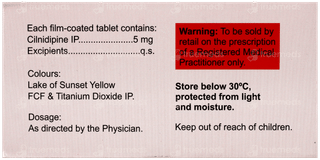 Cilnineo 5 Tablet 10