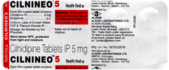 Cilnineo 5 Tablet 10 Cilnineo 5 Tablet 10