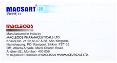 Macsart 20 Tablet 15