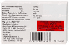 Anasure 2.5 Tablet 15