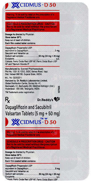 Cidmus D 50 Tablet 10