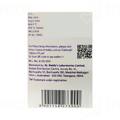 Cidmus D 100 Tablet 10