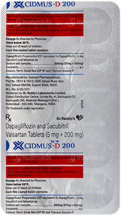 Cidmus D 200 Tablet 10