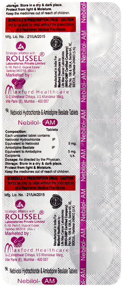 Nebilol Am Tablet 10