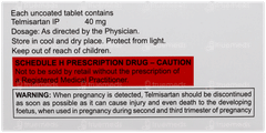 Telmiduce 40 Tablet 15