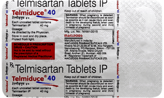 Telmiduce 40 Tablet 15