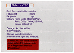 Febutaz 80 Tablet 15