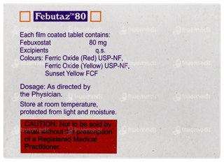 Febutaz 80 Tablet 15
