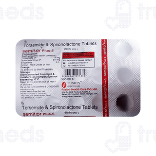 Semitor Plus 5 Tablet 15
