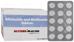 Glychek M 40/500 Tablet 15