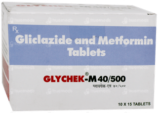 Glychek M 40/500 Tablet 15