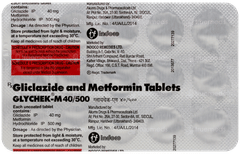 Glychek M 40/500 Tablet 15