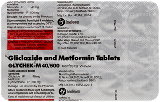 Glychek M 40/500 Tablet 15