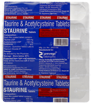 Staurine Tablet 15