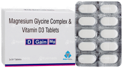 D Gain Mg Tablet 10