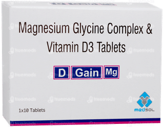 D Gain Mg Tablet 10