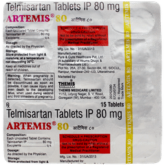 Artemis 80 Tablet 15