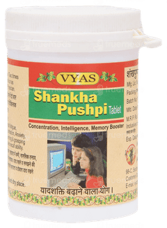 Vyas Shankhapushpi Tablet 50