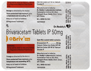 Briv + 50mg Tablet 14