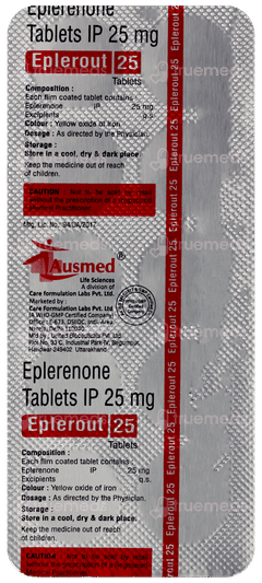 Eplerout 25 Tablet 10 Eplerout 25 Tablet 10