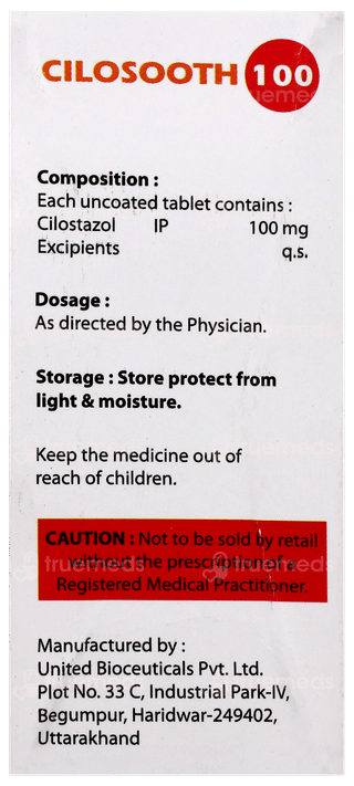 Cilosooth 100 Tablet 10