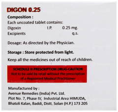 Digon 0.25 Tablet 15