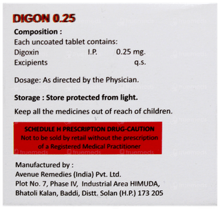 Digon 0.25 Tablet 15