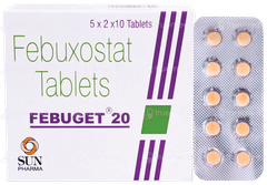 Febuget 20 Tablet 10