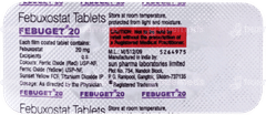 Febuget 20 Tablet 10