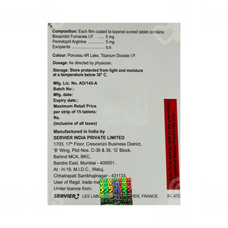 Cosyrel 5mg/5mg Tablet 15