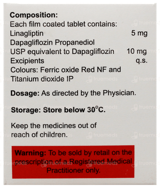 Linatin D 5/10 Tablet 15