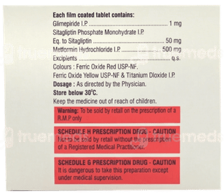 Glisen Sm 1/50/500 Tablet 10