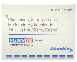 Glisen Sm 1/50/500 Tablet 10