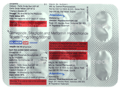 Glisen Sm 1/50/500 Tablet 10