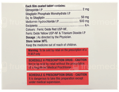 Glisen Sm 2/50/500 Tablet 10